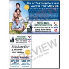 HVAC Tune-Up Postcard #12 (Spring / AC)